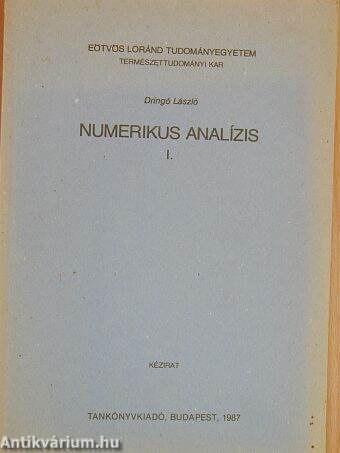 Numerikus analízis I.