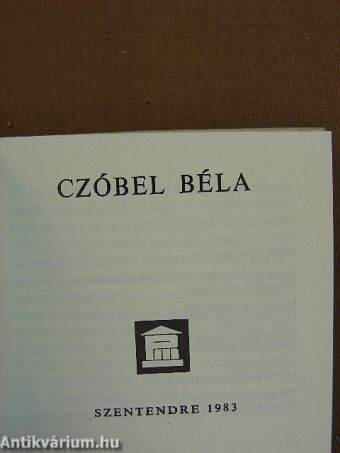 Czóbel Béla (minikönyv)
