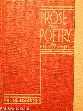 Prose and poetry for enjoyment
