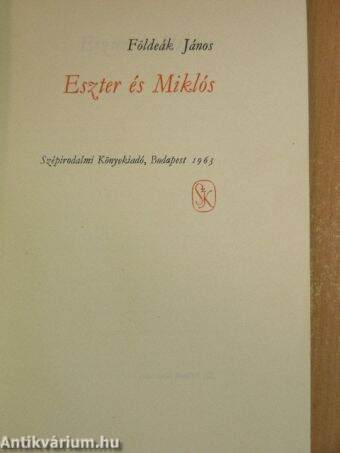 Eszter és Miklós