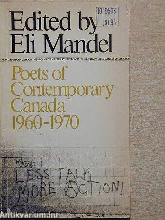Poets of Contemporary Canada 1960-1970