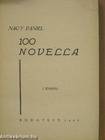 100 novella I.