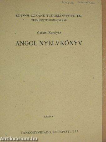 Angol nyelvkönyv