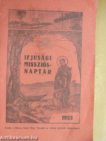 Ifjusági Missziós-Naptár 1933