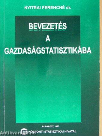 Bevezetés a gazdaságstatisztikába