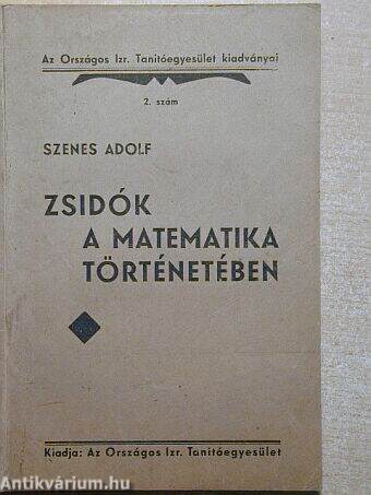 Zsidók a matematika történetében