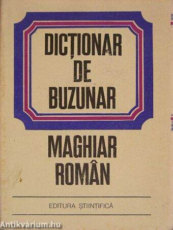 Dictionar de buzunar Maghiar-Roman