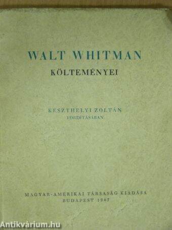 Walt Whitman költeményei
