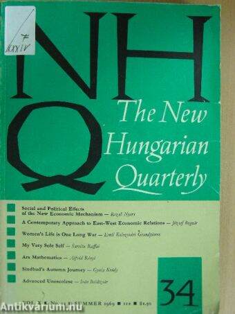 The New Hungarian Quarterly Summer 1969.