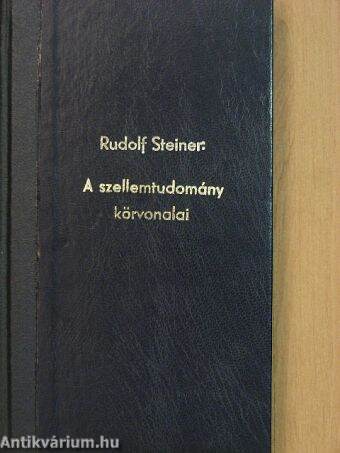 A szellemtudomány körvonalai