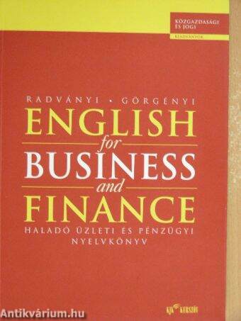 English for Business and Finance