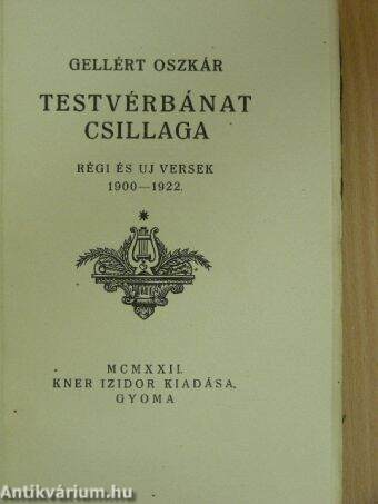 Testvérbánat csillaga