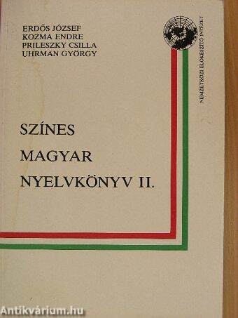 Színes magyar nyelvkönyv II.