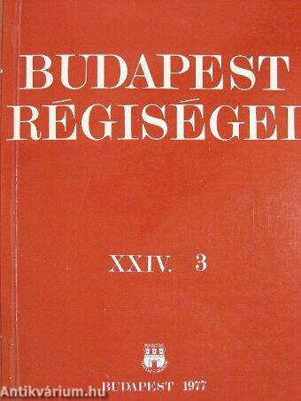 Budapest régiségei XXIV/3.