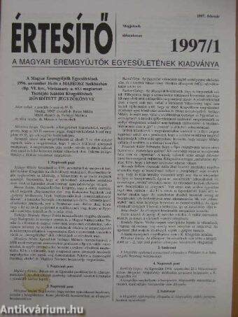 Értesítő 1997/1.