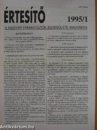 Értesítő 1995/1.