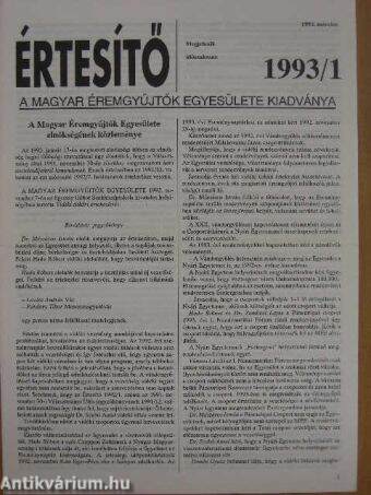 Értesítő 1993/1.