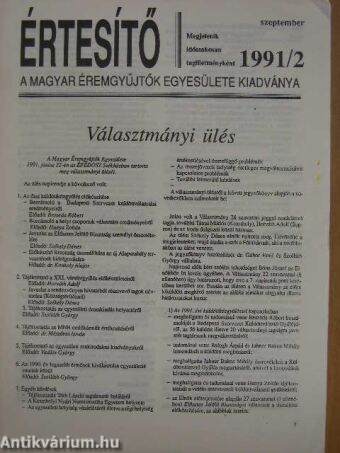 Értesítő 1991/2.