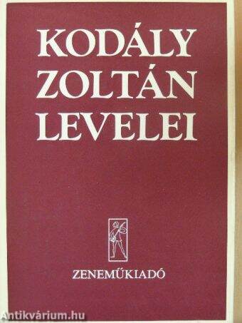 Kodály Zoltán levelei