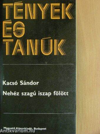 Nehéz szagú iszap fölött