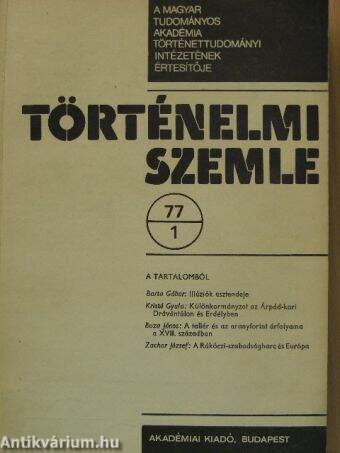 Történelmi Szemle 1977/1.