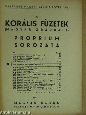 A Korális Füzetek Proprium sorozata