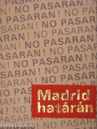 Madrid határán... (minikönyv) (számozott)