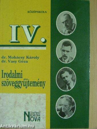 Irodalmi szöveggyűjtemény IV.