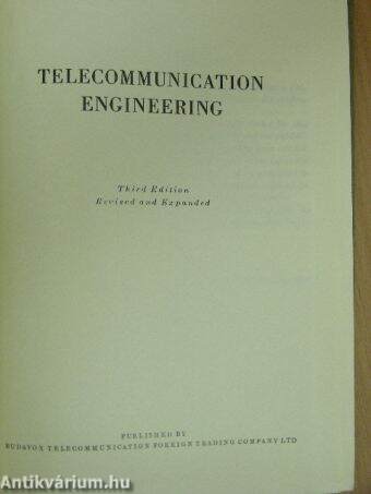 Telecommunication Engineering