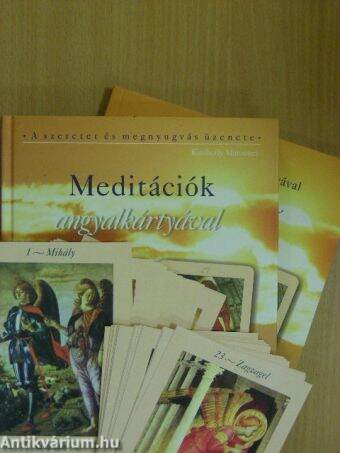 Meditációk angyalkártyával - kártyával, naplóval