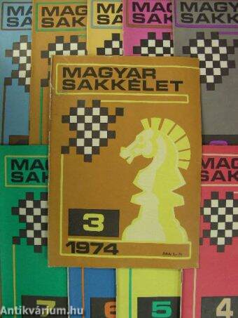 Magyar Sakkélet 1974. (nem teljes évfolyam)