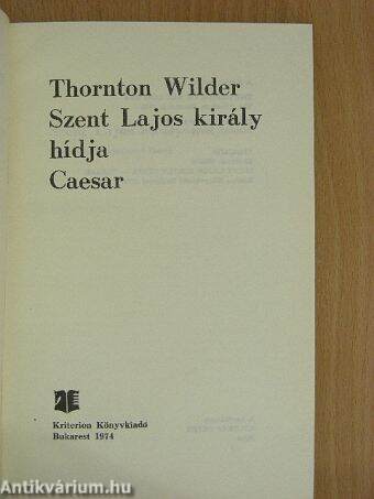 Szent Lajos király hídja/Caesar