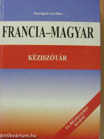 Francia-magyar kéziszótár