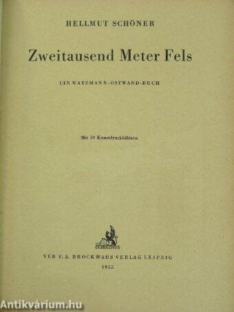 Zweitausend Meter Fels