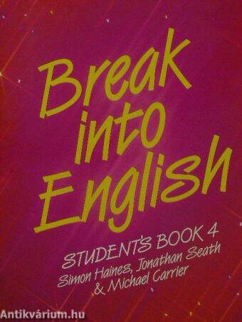 Break into English Student's Book 4.