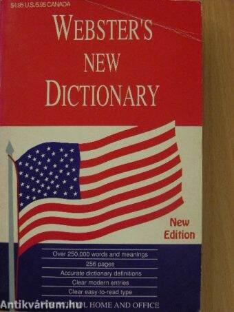 Webster's New Dictionary