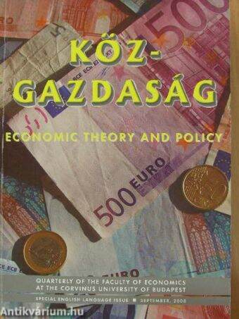 Köz-gazdaság 2008 September - Special English Language Issue