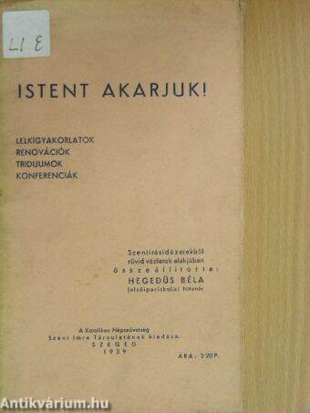 Istent akarjuk!