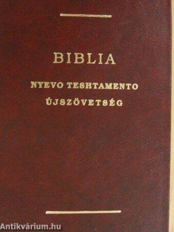 Biblia - Újszövetségi Szentírás a Neovulgáta alapján