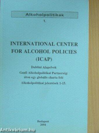 International Center for Alcohol Policies (ICAP)