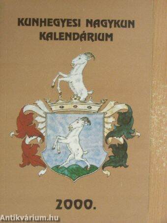 Kunhegyesi Nagykun kalendárium 2000