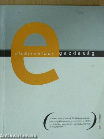 Elektronikus Gazdaság 2001. november