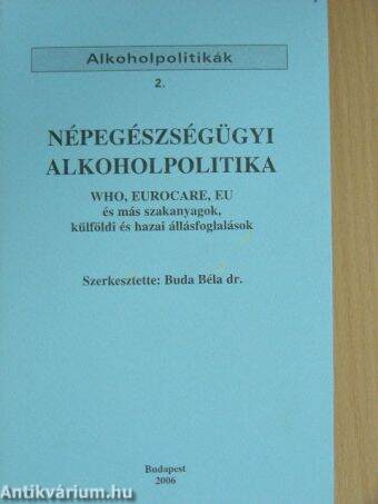 Népegészségügyi alkoholpolitika