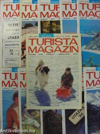 Turista Magazin 1996. (nem teljes évfolyam)