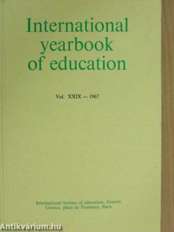 International yearbook of education Vol. XXIX. 1967