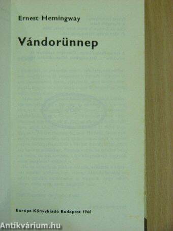 Vándorünnep