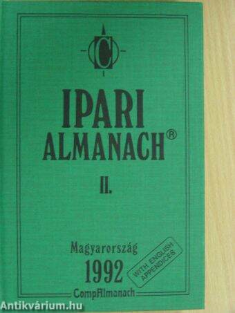 Ipari almanach 1992/II.