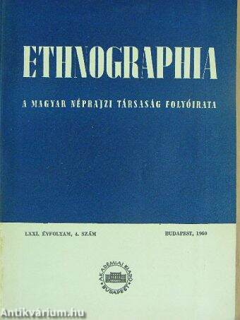 Ethnographia 1960/4.