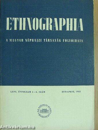 Ethnographia 1955. 1-4. szám