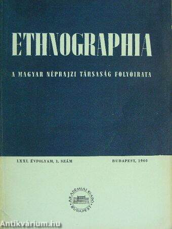 Ethnographia 1960/1.